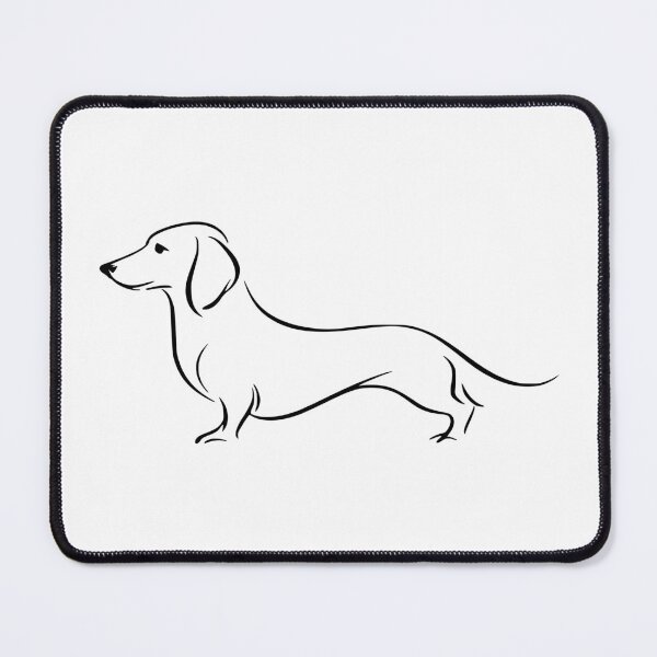 Item preview, Dachshound Minimalistic Design designed and sold by Fernhaven.