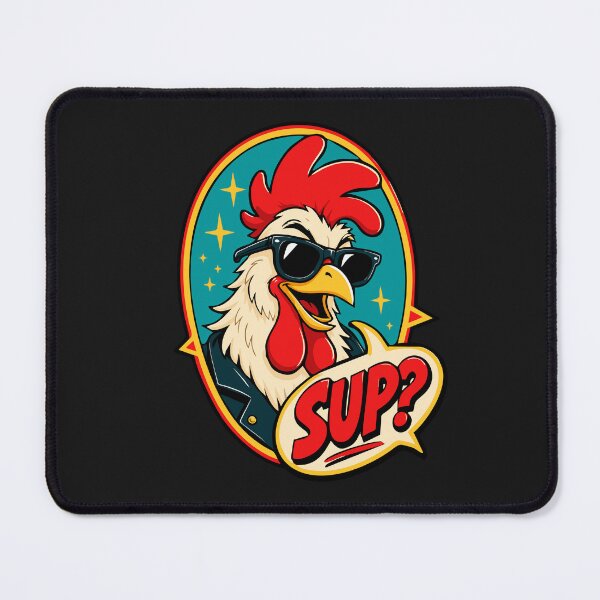 Item preview, Chicken In Black Sunglasses Animal Lover Funny Rooster Cool Art designed and sold by alenaz.
