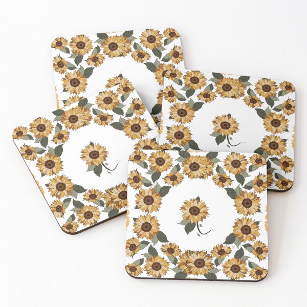 Item preview, Full color sunflowers  designed and sold by ArtforThoughts.
