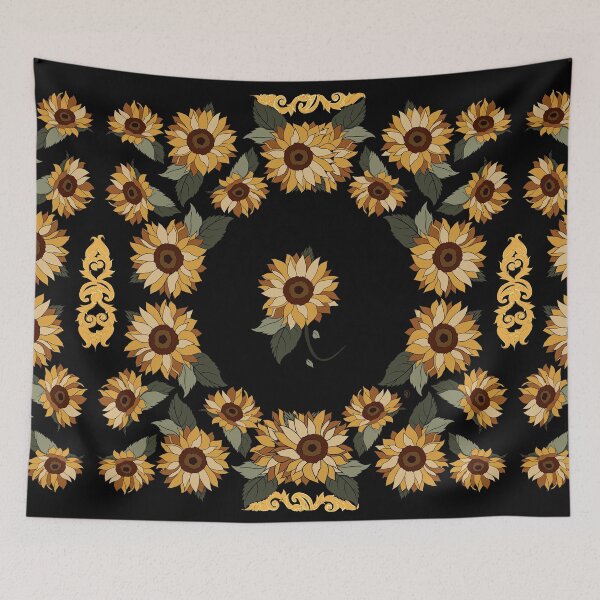 Item preview, Full color sunflowers  designed and sold by ArtforThoughts.