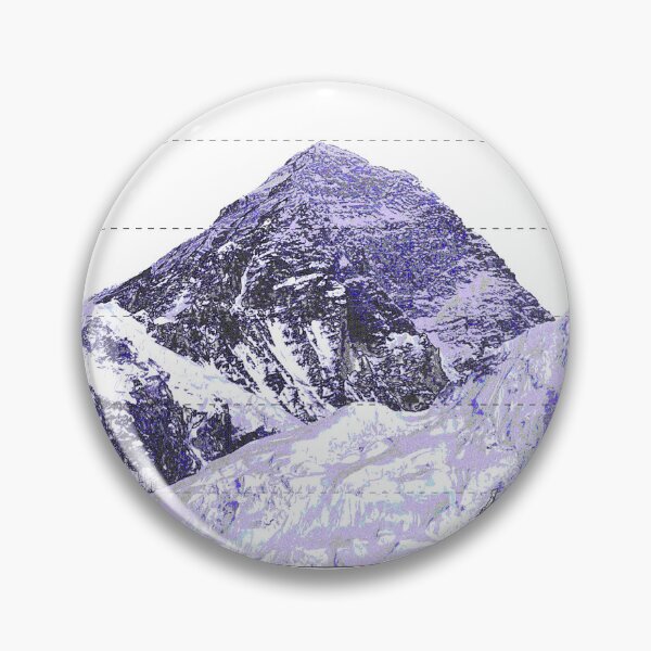 Item preview, Mount Everest Minimalist Retro Alpine Graphic Himalayan Mountain Streetwear Design designed and sold by lalunadraw1.