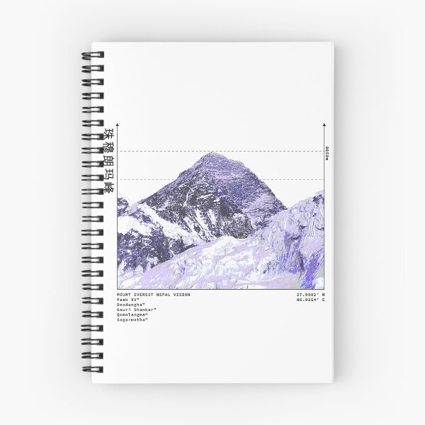 Item preview, Mount Everest Minimalist Retro Alpine Graphic Himalayan Mountain Streetwear Design designed and sold by lalunadraw1.