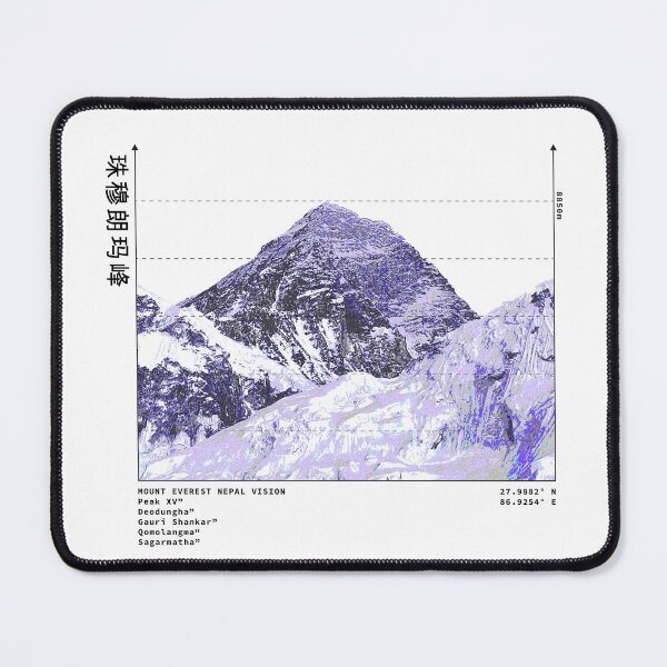 Item preview, Mount Everest Minimalist Retro Alpine Graphic Himalayan Mountain Streetwear Design designed and sold by lalunadraw1.