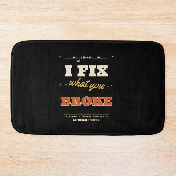 Item preview, I Fix What You Broke – Funny Handyman Craftsman Workshop Vintage designed and sold by Lozarux.
