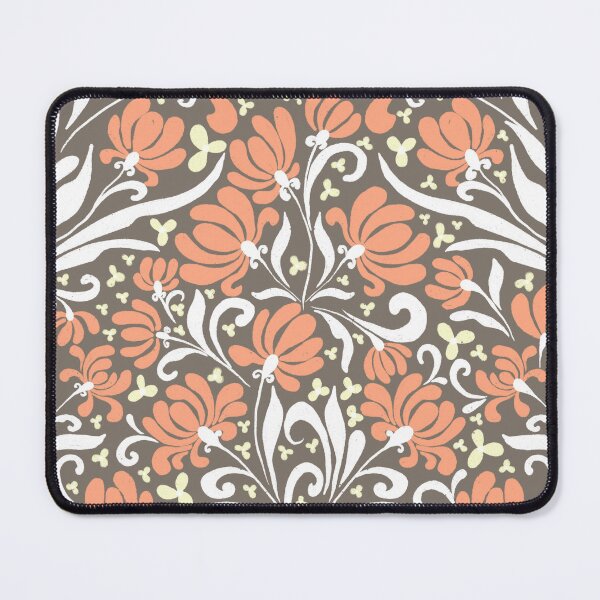 Item preview, Peach Garden Dry Ink Art Nouveau Pattern designed and sold by AneissPiaf.