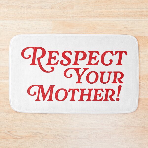Item preview, Respect Your Mother, Funny Quote, Retro Y2K, Cute Sassy designed and sold by toongstudio.