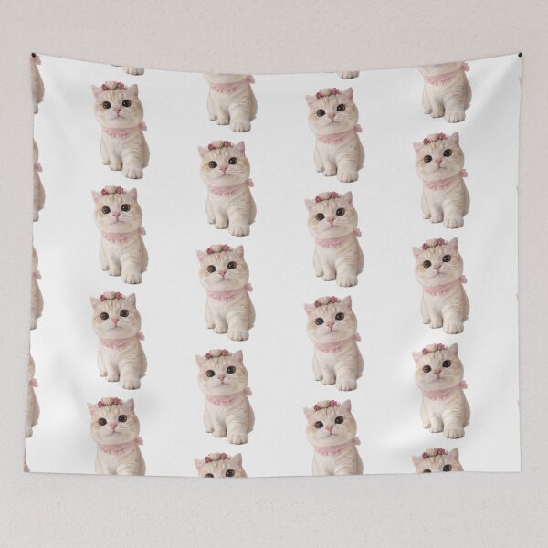 Item preview, Cute cat - pretty cat designed and sold by t-patterns.