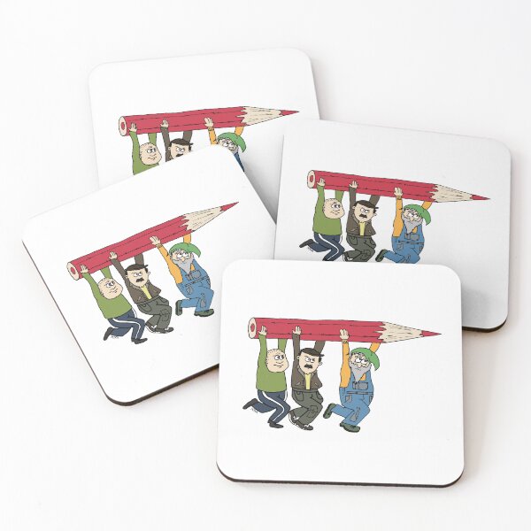Item preview, Pencil Pushers United – Funny Teamwork Deadline Creative Art designed and sold by MyxaART.