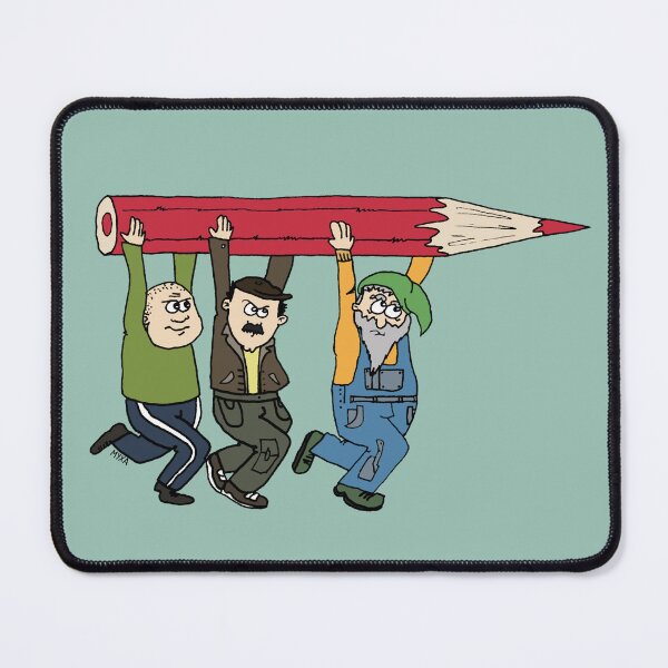 Item preview, Pencil Pushers United – Funny Teamwork Deadline Creative Art designed and sold by MyxaART.