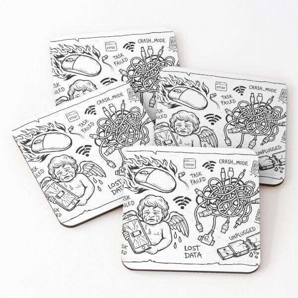 Item preview, Digital Agony Ignorant Tattoo Flash Sheet designed and sold by krish-prints.