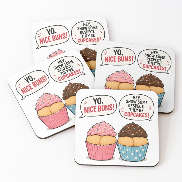 Item preview, Yo, Nice Buns! They’re Cupcakes designed and sold by P’s Silly stuff.