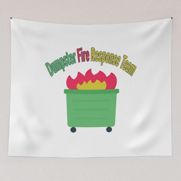 Item preview, Dumpster Fire Response Team Workplace Humor Professional Gift designed and sold by JonesFlora2025.