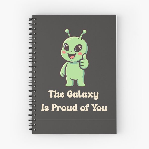 Item preview, The Galaxy Is Proud of You – Wholesome Alien Thumbs Up Design designed and sold by GaMaDesing.