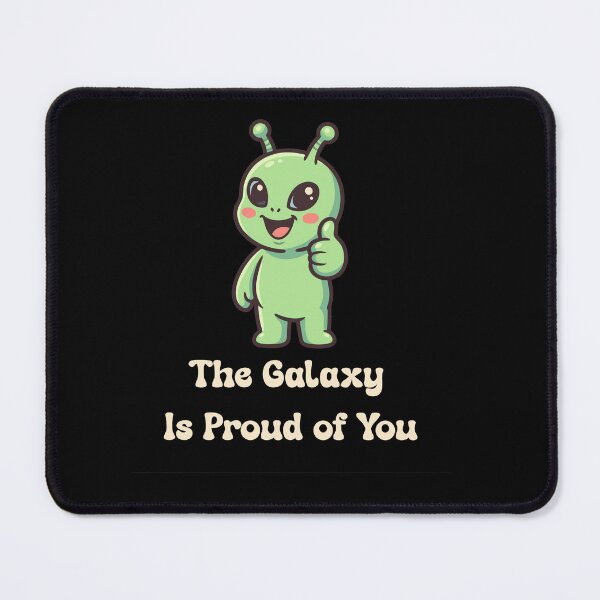 Item preview, The Galaxy Is Proud of You – Wholesome Alien Thumbs Up Design designed and sold by GaMaDesing.