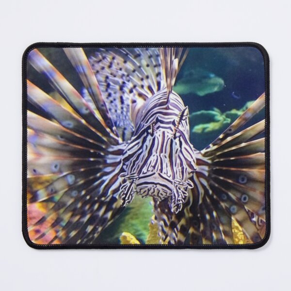 Item preview, Electric Lionfish - Ocean Predator Pop Art designed and sold by LittleHandsBigWorld.