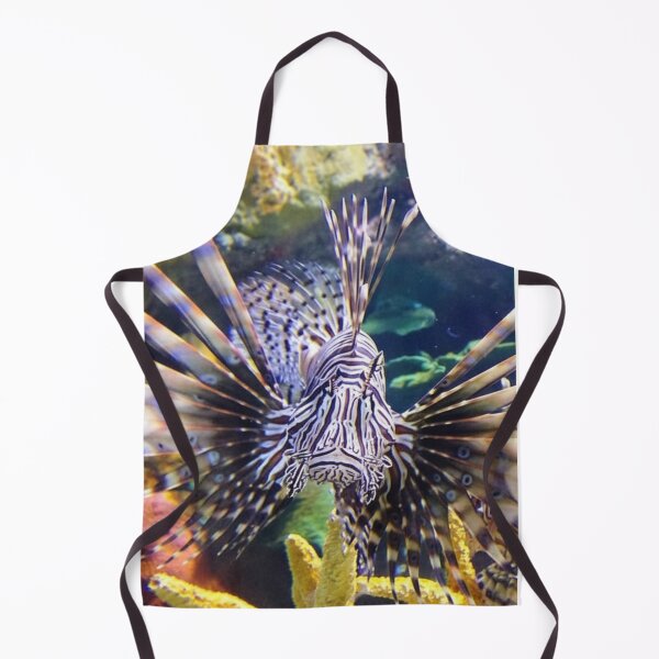 Item preview, Electric Lionfish - Ocean Predator Pop Art designed and sold by LittleHandsBigWorld.