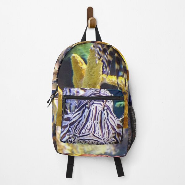 Item preview, Electric Lionfish - Ocean Predator Pop Art designed and sold by LittleHandsBigWorld.