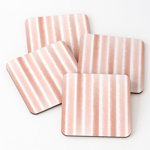 Item preview, Watercolor stripe pattern - orange  designed and sold by Pattern Pie.