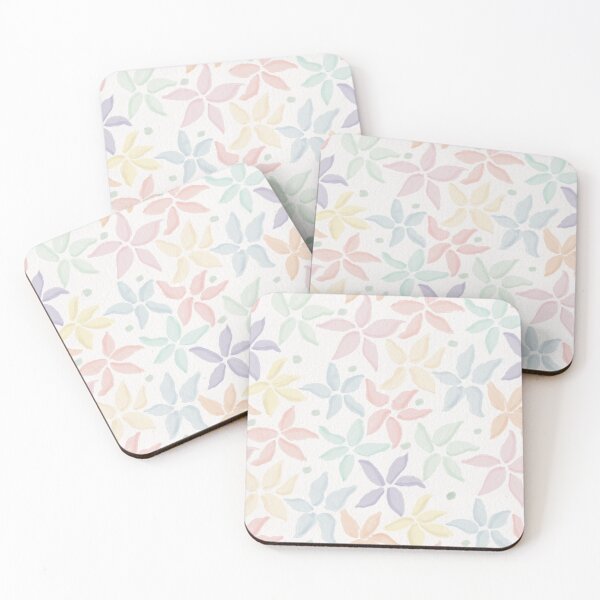 Item preview, Watercolor Pastel Floral Seamless Nursery Pattern designed and sold by Seamlessly Buffalo.