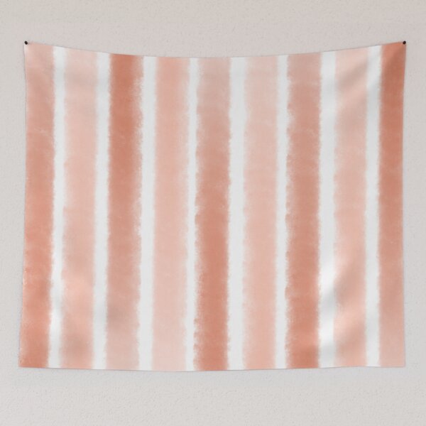 Item preview, Watercolor stripe pattern - orange  designed and sold by Pattern Pie.