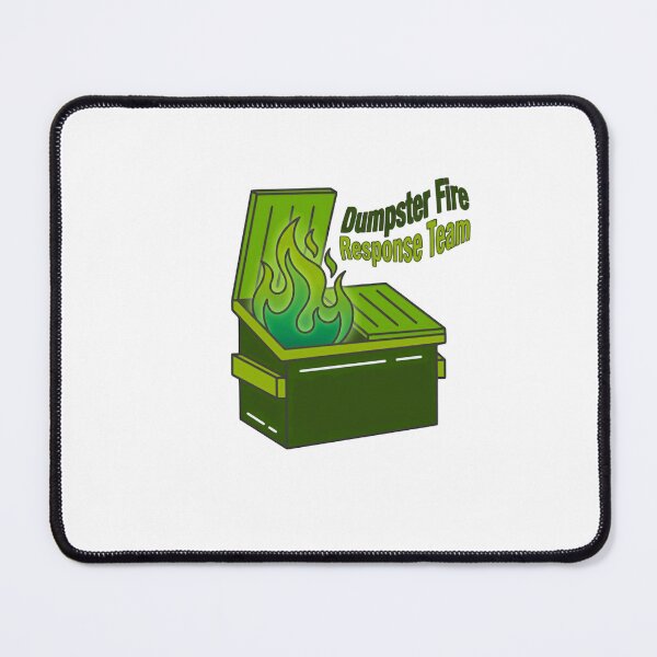 Item preview, Dumpster Fire Response Team Funny Workplace Chaos Sarcasm designed and sold by JonesFlora2025.