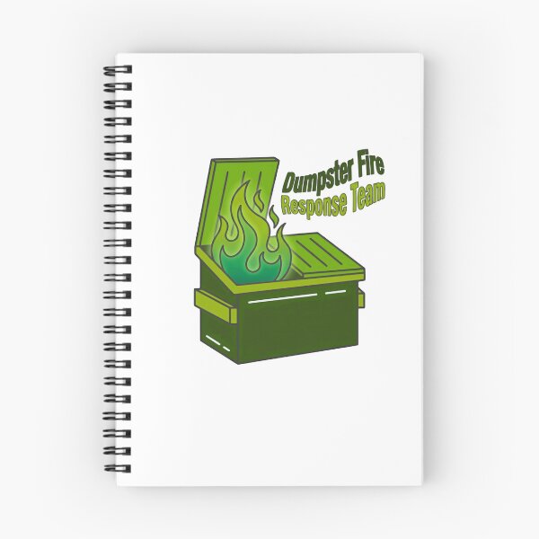 Item preview, Dumpster Fire Response Team Funny Workplace Chaos Sarcasm designed and sold by JonesFlora2025.