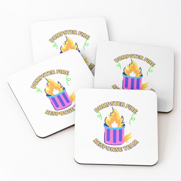 Item preview, Dumpster Fire Response Team Humor Coworker Sarcasm Workplace Group designed and sold by JonesFlora2025.
