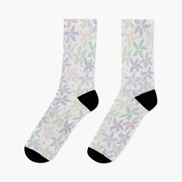 Item preview, Watercolor Pastel Floral Seamless Nursery Pattern designed and sold by Seamlessly Buffalo.