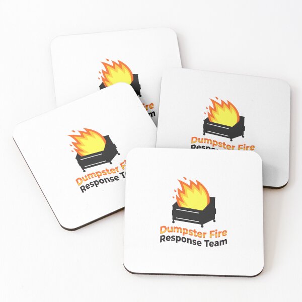 Item preview, Dumpster Fire Response Team Meme Chaos Humor designed and sold by JonesFlora2025.