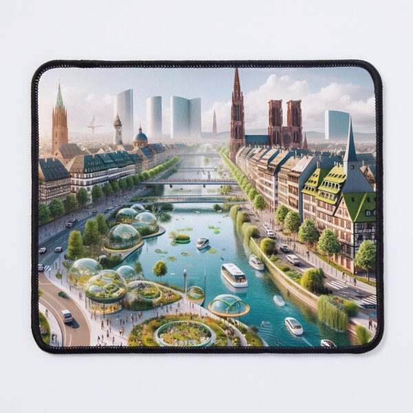 Item preview, Strasbourg - Futuristic Cities designed and sold by Eric Nagel.