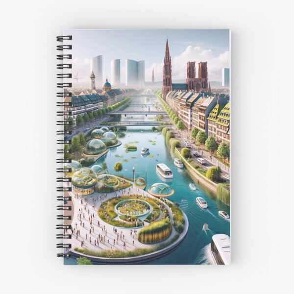 Item preview, Strasbourg - Futuristic Cities designed and sold by Eric Nagel.