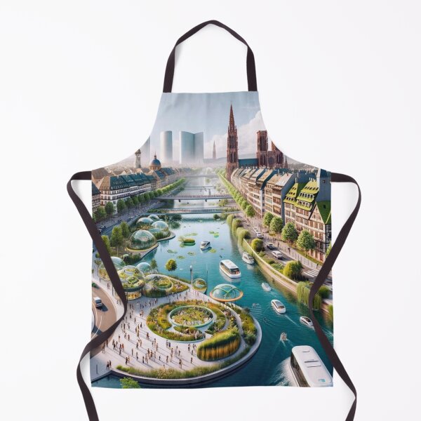 Item preview, Strasbourg - Futuristic Cities designed and sold by Eric Nagel.