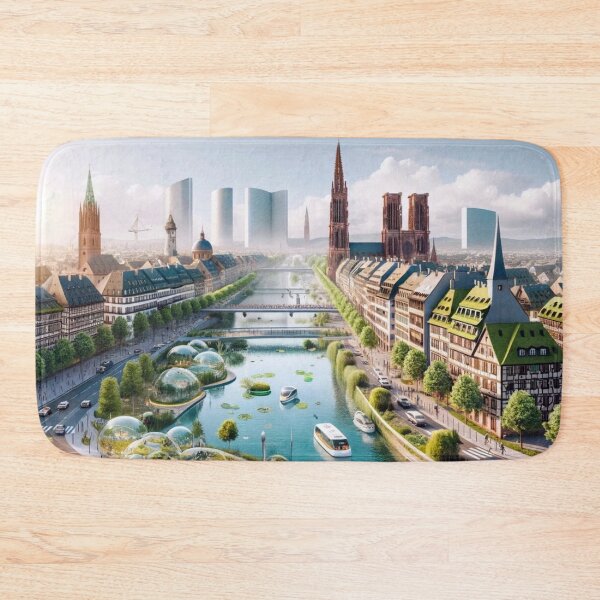 Item preview, Strasbourg - Futuristic Cities designed and sold by Eric Nagel.