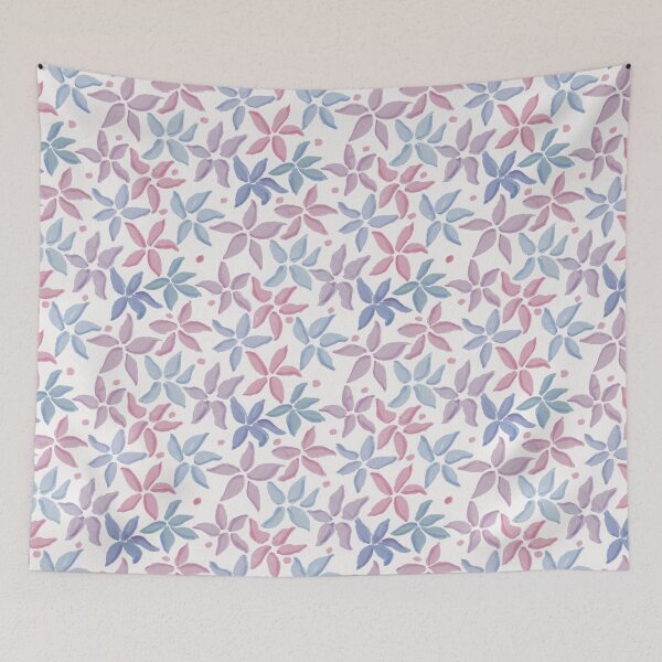 Item preview, Watercolor Pastel Floral Seamless Nursery Pattern designed and sold by Seamlessly Buffalo.