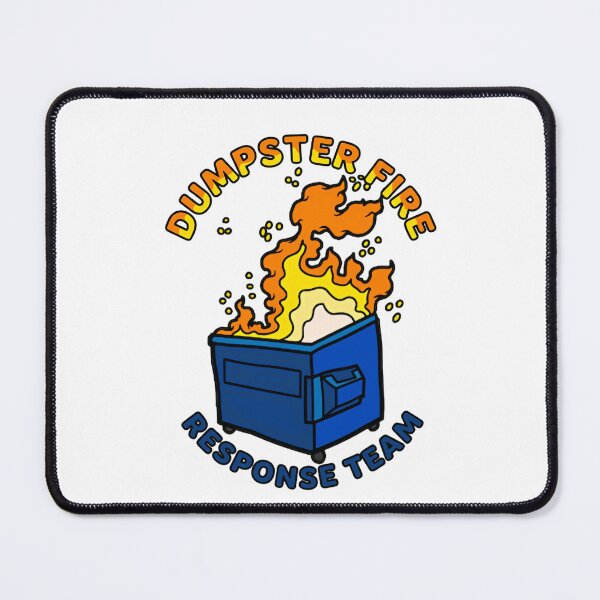 Item preview, Dumpster Fire Response Team Chaos Manager Funny Work Gift designed and sold by JonesFlora2025.
