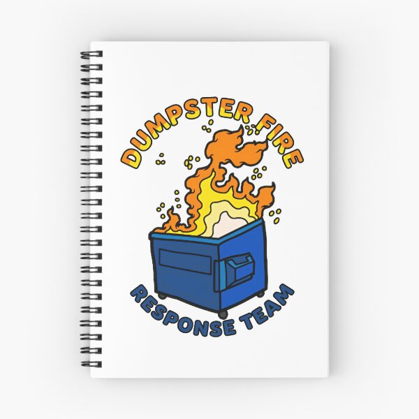 Item preview, Dumpster Fire Response Team Chaos Manager Funny Work Gift designed and sold by JonesFlora2025.