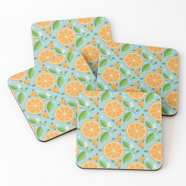 Item preview, Orange slices pattern designed and sold by and-creative2.