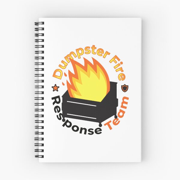 Item preview, Dumpster Fire Response Team Funny Workplace Chaos Humor Office Manager Coworker designed and sold by JonesFlora2025.