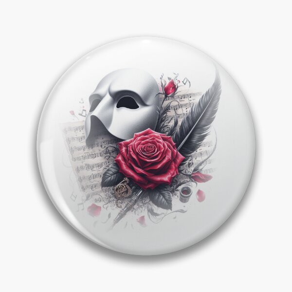 Item preview, Phantom of The Opera Musical Notes designed and sold by NerdiPop.