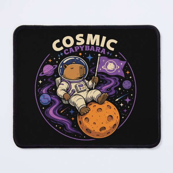 Item preview, Cosmic Capybara designed and sold by GhoulishGraphX.