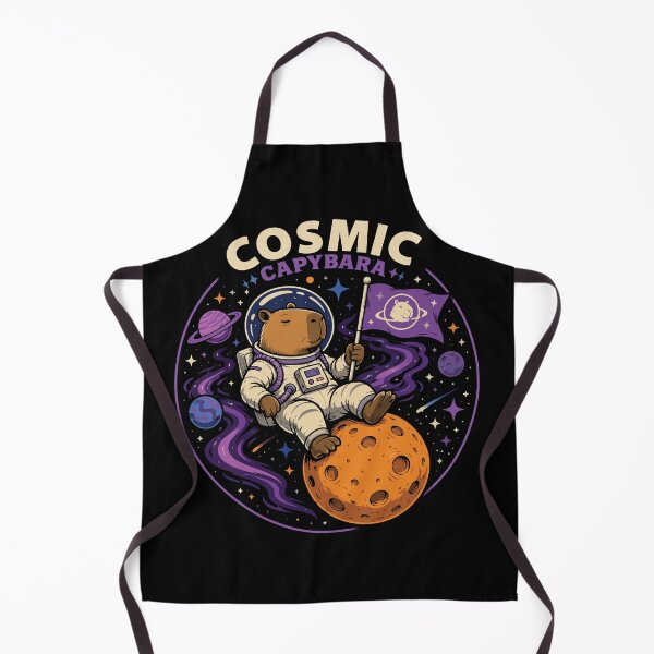 Item preview, Cosmic Capybara designed and sold by GhoulishGraphX.