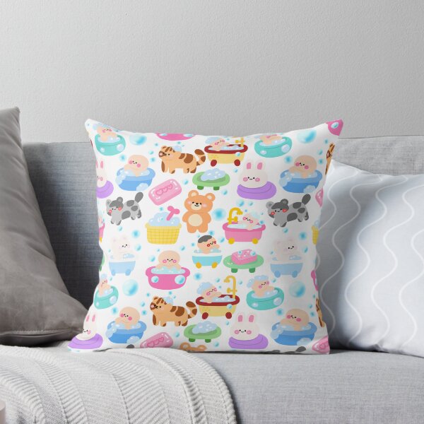 Item preview, Bubbly Bath Time Seamless Pattern designed and sold by KJackArtwork.