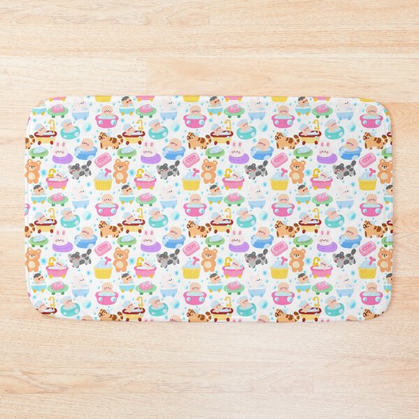 Item preview, Bubbly Bath Time Seamless Pattern designed and sold by KJackArtwork.