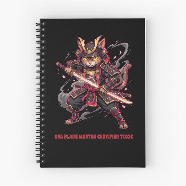 Item preview, Nya Blade Master Certified Toxic Cat designed and sold by The Quiet Thicket.