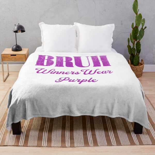 Item preview, Bruh Winners Wear Purple Winning Champion Attitude designed and sold by JonesFlora2025.