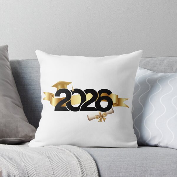 Item preview, Graduate 2026 with Gold Graduation Hat & Gold Ribbon designed and sold by JeweledDesigns.