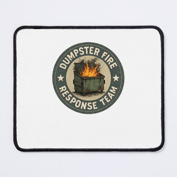 Item preview, Dumpster Fire Response Team Workplace Humor Chaos Professional designed and sold by JonesFlora2025.