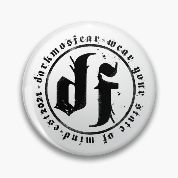 Item preview, Darkmosfear Gothic Emblem | Wear Your State of Mind | Alternative Streetwear Logo designed and sold by Darkmosfear.