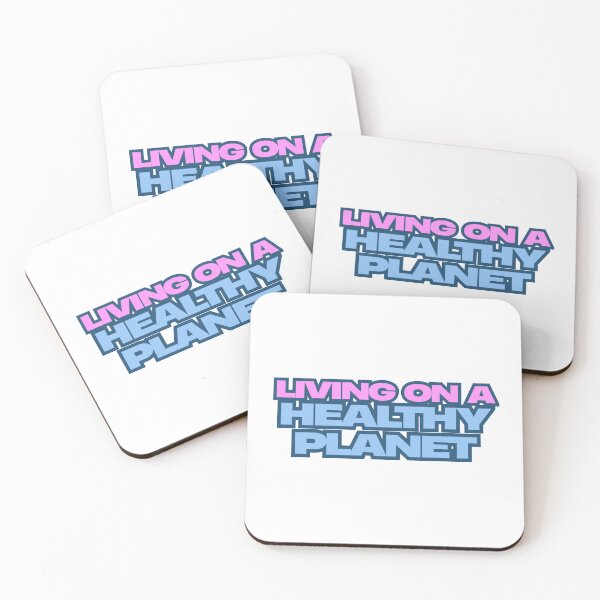 Item preview, LIVING ON A HEALTHY PLANET designed and sold by ArtistTejal.