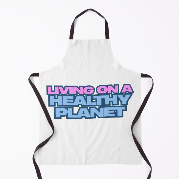 Item preview, LIVING ON A HEALTHY PLANET designed and sold by ArtistTejal.